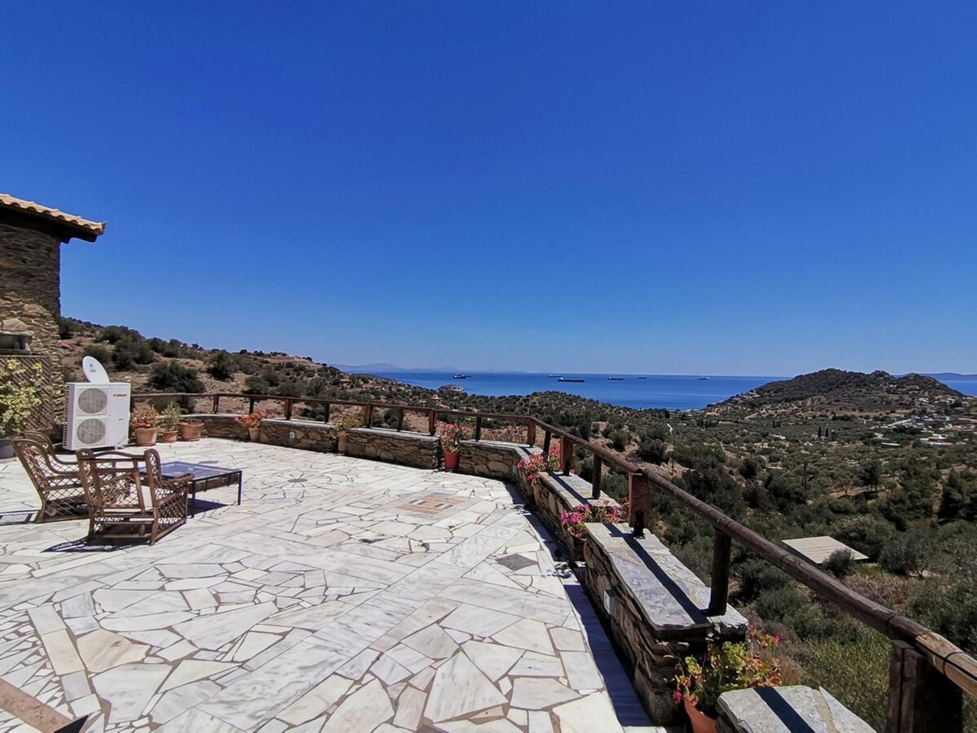 Saronic Citadel Seaside Villa Salamís Exterior foto