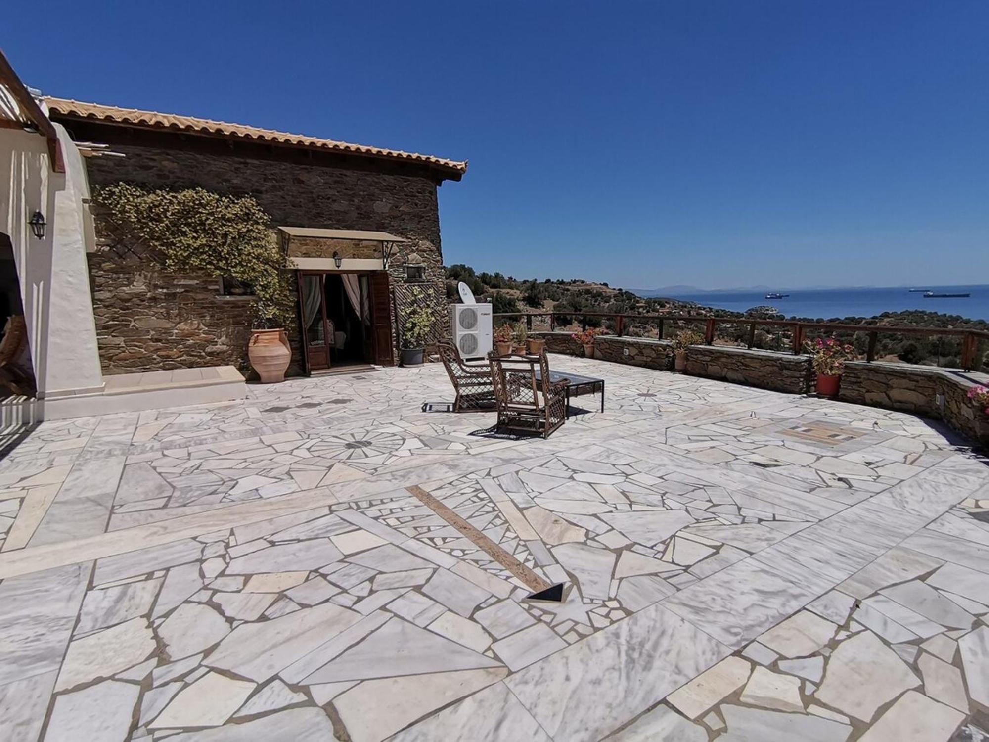Saronic Citadel Seaside Villa Salamís Exterior foto