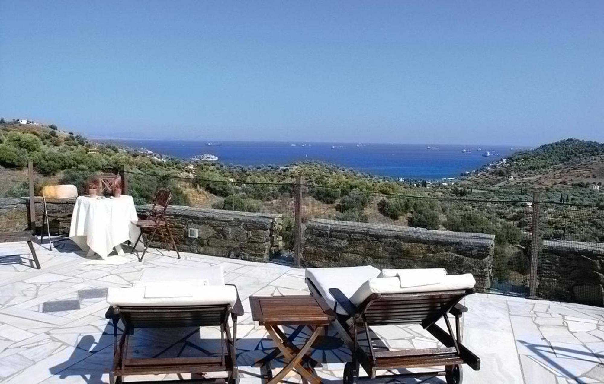 Saronic Citadel Seaside Villa Salamís Exterior foto